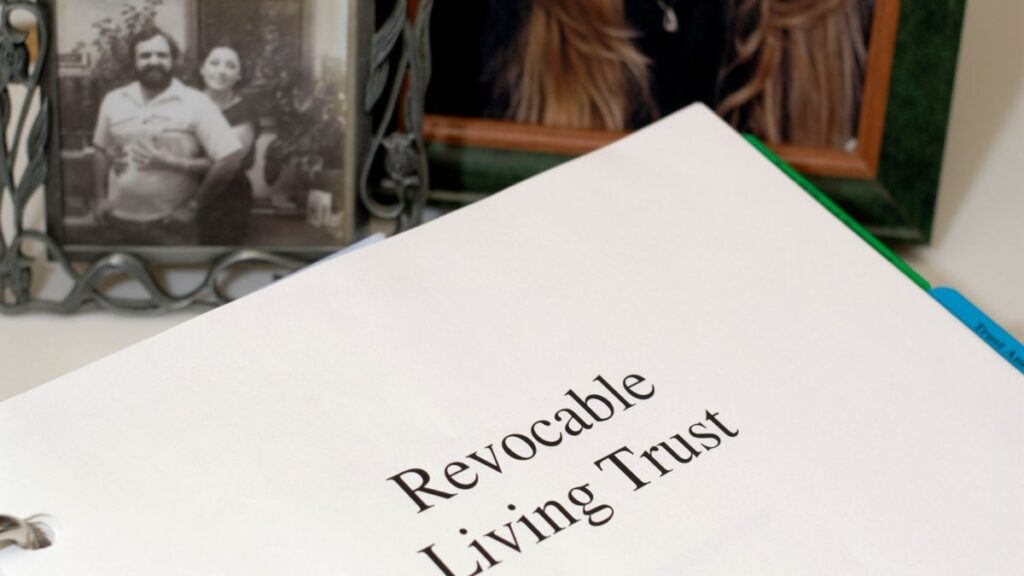 A step-by-step guide illustrating how to create a living trust independently, highlighting simplicity and empowerment in estate planning.